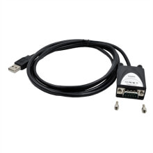 Компьютерные разъемы и переходники eXSYS EX-1311-2-5V кабель последовательной связи Черный 1,8 m USB тип-A