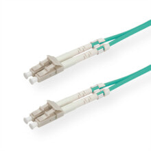 Кабели и провода для строительства value Fibre Optic Jumper Cable, 50/125µm, LC/LC, OM3, turquoise 3 m волоконно-оптический кабель Бирюзовый 21.99.8703