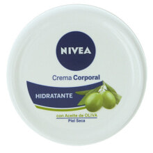 Кремы и лосьоны для тела Nivea Moisturizing Olive Body Cream Увлажняющий оливковый крем для тела 200 мл