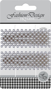 Top Choice Top Choice Fashion Design Spinki typu "Pyk" perła srebrna (23842) 1op.-2szt