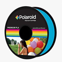 Расходные материалы для 3D-принтеров и 3D-ручек polaroid PL-8023-00 печатный материал для 3D-принтеров Полилактид (ПЛА) Светло-синий, Прозрачный 1 kg