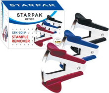 Степлеры, скобы и антистеплеры Starpak stapler stapler burgundy (47902)