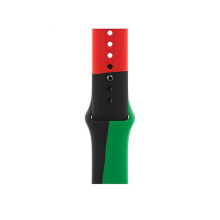 Ремешки для умных часов Apple Black Unity Ремешок Черный, Зеленый, Красный Фторкаучук MJ4W3ZM/A