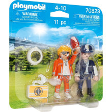 Детские игровые наборы и фигурки из дерева PLAYMOBIL Duo Pack Doctor And Police