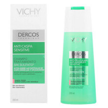 Шампуни для волос VICHY Dercos Sensitive Anti Dandruff Shampoo Шампунь против перхоти для чувствительной кожи головы 200 мл