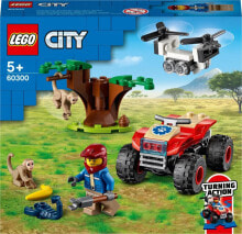 Конструкторы LEGO Конструктор LEGO City 60300 Спасательный вездеход для зверей