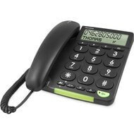 Проводные телефоны Doro 312CS Черный Идентификация абонента (Caller ID) 380005