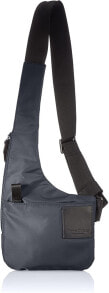 Мужские сумки через плечо Мужская сумка через плечо повседневная тканевая маленькая синяя Marc OPolo Mens Mod. Scott Crossbody Bag, One Size