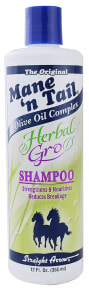 Шампуни для волос Mane 'n Tail Herbal Gro Shampoo  Питающий и укрепляющий шампунь с оливковым маслом для окрашенных волос 355 мл
