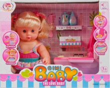 Куклы классические Кукла в ванной комнате с аксессуарами - Mega Creative - 12 см - Возраст: от 3 лет