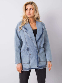 Женские джинсовые куртки женская удлиненная голубая джинсовая куртка Factory Price