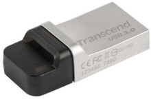 USB  флеш-накопители Transcend JetFlash 880 OTG 32GB USB флеш накопитель USB Type-A / Micro-USB 3.2 Gen 1 (3.1 Gen 1) Черный, Серебристый TS32GJF880S