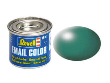 Строительные краски revell Patina green, silk RAL 6000 14 ml-tin Краска 32365