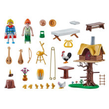 Детские игровые наборы и фигурки из дерева Игровой набор Астерикс Дом на дереве PLAYMOBIL
