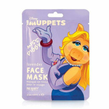 Маски для лица маска для лица Mad Beauty The Muppets Miss Piggy Лаванда (25 ml)
