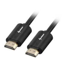 Компьютерные разъемы и переходники sharkoon HDMI/HDMI 4K, 12.5m HDMI кабель 12,5 m HDMI Тип A (Стандарт) Черный 4044951018086