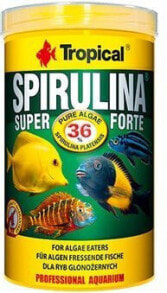 Корма для рыб tropical Super Spirulina Forte vegetable food for fish 12g