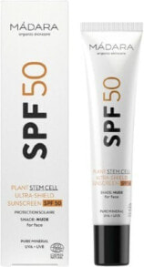 Средства для загара и защиты от солнца Plant Stem Cell Ultra -Shield Sunscreen SPF 50 40 ml face cream