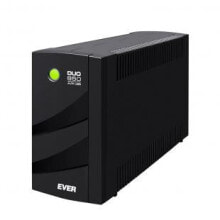Источники бесперебойного питания (UPS) Ever DUO 850 AVR USB Интерактивная 850 VA 550 W 6 розетка(и) T/DAVRTO-000K85/00