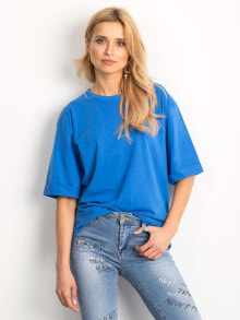 Женские футболки Блуза-RV-BZ-4840.33P-тёмно-синий