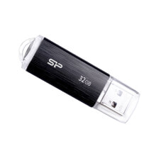 USB  флеш-накопители Silicon Power Ultima U02 USB флеш накопитель 32 GB USB тип-A 2.0 Черный SP032GBUF2U02V1K