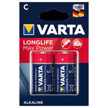 Батарейки и аккумуляторы для аудио- и видеотехники VARTA Max Power C Alkaline Battery 2 Units