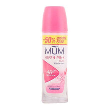 Дезодоранты Mum Fresh Pink Deodorant Roll-on Шариковый дезодорант для чувствительной кожи 75 мл