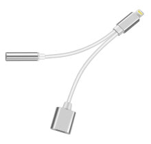 Кабели для зарядки, компьютерные разъемы и переходники felixx AD-CHAUD-LI кабель с разъемами Lightning 0,13 m Белый