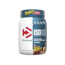 Dymatize ISO 100 Hydrolyzed Protein Powder Изолят сывороточного протеина - 25 г белка - 5,5 г BCAA - 2,6 г лейцина на порцию - 640 г со вкусом какао