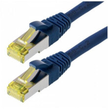 Кабель-каналы Helos Cat 6a S/FTP 0.5 m сетевой кабель 0,5 m Cat6a Синий 118076