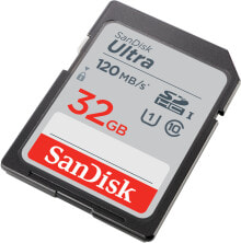 Карты памяти sanDisk Ultra карта памяти 32 GB SDHC Класс 10 UHS-I SDSDUN4-032G-GN6IN