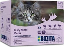 Влажный корм для кошек Bozita, для взрослых, кусочки в желе, с сельдью, 0.085 кг