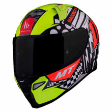 Шлемы для мотоциклистов MT Helmets Revenge 2 Sergio Garcia A3 Full Face Helmet