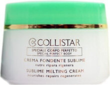 Кремы и лосьоны для тела Collistar Sublime Melting Cream Регенерирующий, питательный и тонизирующий крем для тела с витамином Е  400 мл