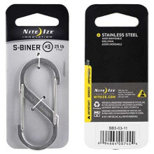 Сувенирные брелоки и ключницы для геймеров nITE IZE Metal S Biner 3 Key Ring