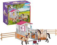 Игровые наборы Schleich 42369 Horse Club play set - horse box with Arabs and groom, toys from 5 years