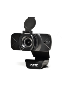 Веб-камеры Port Designs 900078 вебкамера 2 MP 1920 x 1080 пикселей Черный