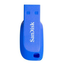 USB  флеш-накопители Sandisk Cruzer Blade 16GB USB флеш накопитель USB тип-A 2.0 Синий SDCZ50C-016G-B35BE