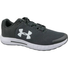 Мужская спортивная обувь для бега мужские кроссовки спортивные для бега черные текстильные низкие Under Armour Micro G Pursuit BP