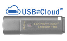 USB  флеш-накопители Kingston Technology DataTraveler Locker+ G3 64GB USB флеш накопитель USB тип-A 3.2 Gen 1 (3.1 Gen 1) Серебристый DTLPG3/64GB
