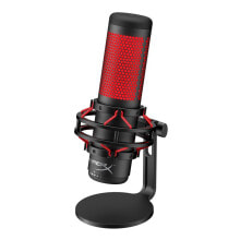 Микрофоны Настольный микрофон Черный, Красный HyperX QuadCast HX-MICQC-BK