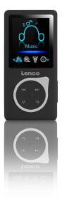 Плееры Lenco Xemio-668 MP3 проигрыватель Черный, Белый 8 GB XEMIO-668 BLACK
