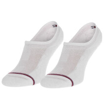 Мужские носки Мужские носки следки белые 2 пары Tommy Hilfiger Men Iconic Footie 100001095 300
