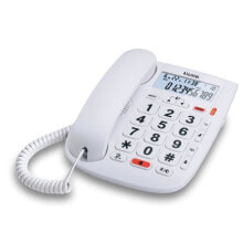 Телефоны Alcatel TMAX 20 Аналоговый/DECT телефон Белый Идентификация абонента (Caller ID) ATL1416763