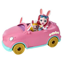 Транспорт для кукол eNCHANTIMALS Bunnymobile Car 10.2´´ 10 Piece Set With Doll Bunny Figure And Accessories