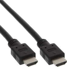 Компьютерные разъемы и переходники InLine 17633E HDMI кабель 0,3 m HDMI Тип A (Стандарт) Черный