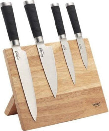 Наборы кухонных ножей Lamart Set of 4 knives with a magnetic stand (LT2026)