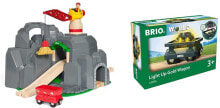 Поезда и рельсовые транспортные средства Brio World 33889 Large Gold Mine with Sound Tunnel - Railway Accessories for the Brio Wooden Train - Toddler Toy with Effects Recommended for Children 3 Years +