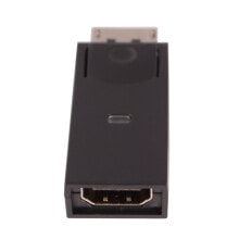 Компьютерные разъемы и переходники V7 ADPDPHA21-1E кабельный разъем/переходник 1 x 20-pin DisplayPort 1 x 19-pin HDMI Черный