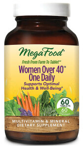 Витаминно-минеральные комплексы MegaFood Women Over 40 One Daily витаминно-минеральный комплекс для женщин 60 таблеток
